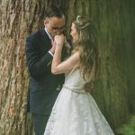 Bride and Groom wedding photoshoot at Hazelhead Park