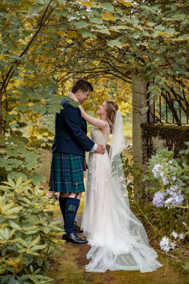 Wedding Photograph at MaryCulter House, Aberdeenshire